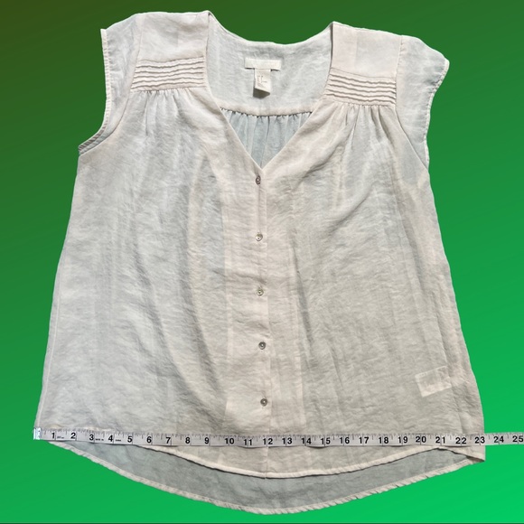 H&M Conscious Collection Button Down Top - Picture 6 of 11